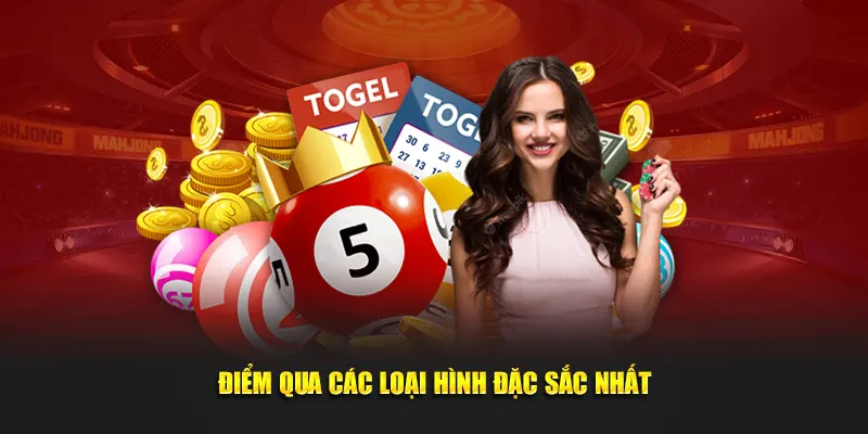 Một vài sản phẩm nổi bật trong chuyên mục xổ số 88VV