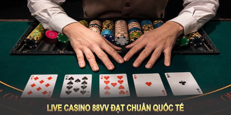 Các sảnh casino đỉnh cao tại 88VV