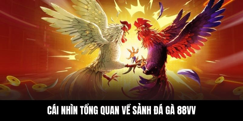 Cái nhìn tổng quát về sảnh đá gà sôi động nhất hiện nay 88VV