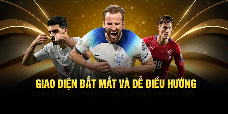 Giao diện sân chơi vô cùng bắt mắt và dễ điều hướng